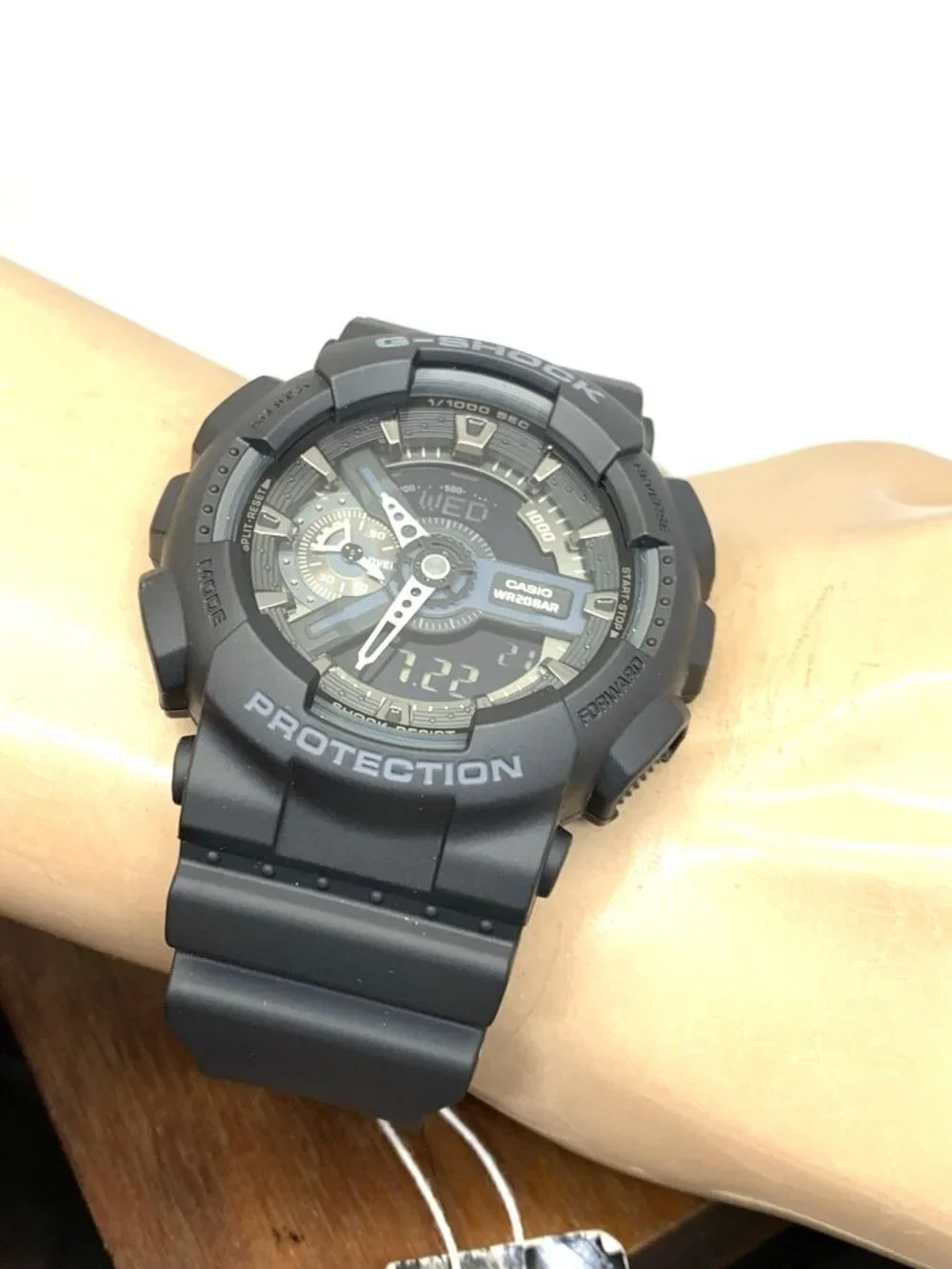 Casio G-Shock Men’s Watch GA110-1B Quartz Black Resin Analog Digital 50mm 5146